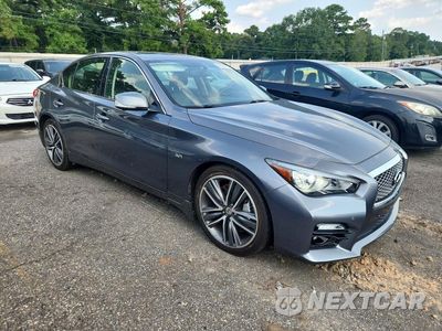 Czwarte zdjęcie samochodu z boku: 2016 INFINITI Q50 SPORT VIN:JN1EV7AP1GM303371 - miniatura