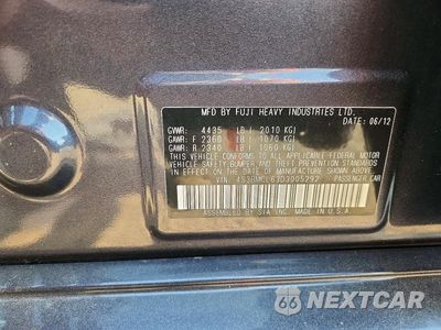 Zdjęcie 13 z 13 samochodu: 2013 SUBARU LEGACY 2.5I LIMITED VIN:4S3BMCL63D3005292 - miniatura