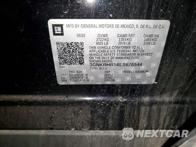 Zdjęcie 13 z 13 samochodu: 2020 CHEVROLET BLAZER 2LT VIN:3GNKBHRS6LS676544 - miniatura