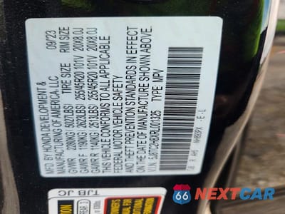 Zdjęcie 14 z 14 samochodu: 2024 ACURA RDX A-SPEC ADVANCE VIN:5J8TC2H8XRL001325 - miniatura