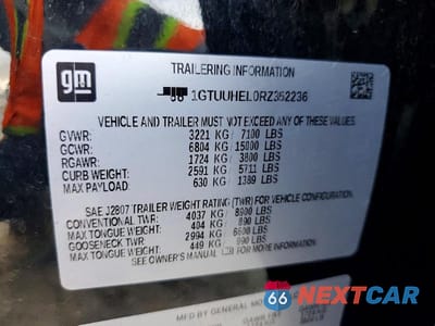 Zdjęcie 13 z 13 samochodu: 2024 GMC SIERRA K1500 DENALI ULTIMATE VIN:1GTUUHEL0RZ352236 - miniatura