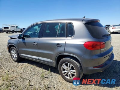 Drugie zdjęcie samochodu z przodu: 2014 VOLKSWAGEN TIGUAN S VIN:WVGBV3AX5EW621354 - miniatura