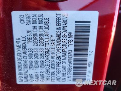 Zdjęcie 12 z 12 samochodu: 2023 HONDA CR-V SPORT VIN:7FARS5H5XPE006743 - miniatura