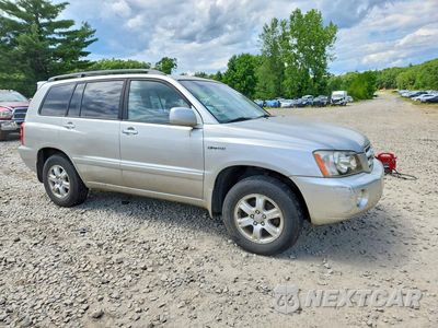 Czwarte zdjęcie samochodu z boku: 2003 TOYOTA HIGHLANDER LIMITED VIN:JTEHF21A830155528 - miniatura