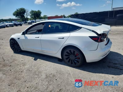 Drugie zdjęcie samochodu z przodu: 2021 TESLA MODEL 3 VIN:5YJ3E1ECXMF088456 - miniatura