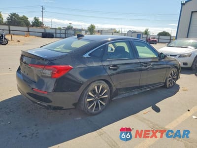 Trzecie zdjęcie samochodu z tyłu: 2022 HONDA CIVIC EX VIN:JHMFE1F74NX003969 - miniatura