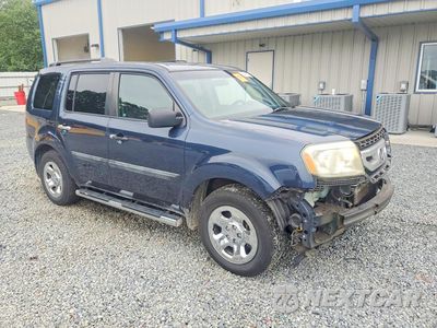 Czwarte zdjęcie samochodu z boku: 2011 HONDA PILOT LX VIN:5FNYF3H22BB036995 - miniatura