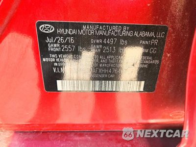 Zdjęcie 12 z 12 samochodu: 2017 HYUNDAI SONATA SPORT VIN:5NPE34AFXHH476469 - miniatura
