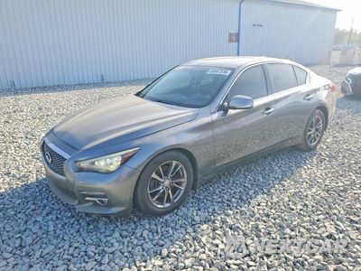 2017 INFINITI Q50 3.0T SIGNATURE EDITION JN1EV7AR7HM840507 - główne zdjęcie licytacji z USA - miniatura