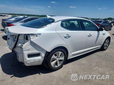 Trzecie zdjęcie samochodu z tyłu: 2014 KIA OPTIMA HYBRID VIN:KNAGM4AD9E5071409 - miniatura
