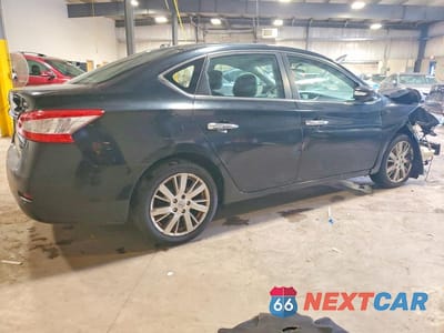 Trzecie zdjęcie samochodu z tyłu: 2013 NISSAN SENTRA S VIN:3N1AB7AP0DL774683 - miniatura