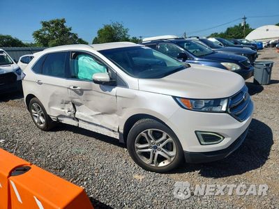 Czwarte zdjęcie samochodu z boku: 2015 FORD EDGE TITANIUM VIN:2FMTK4K97FBB61894 - miniatura