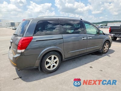 Trzecie zdjęcie samochodu z tyłu: 2008 NISSAN QUEST S/SE/SL VIN:5N1BV28U88N118529 - miniatura