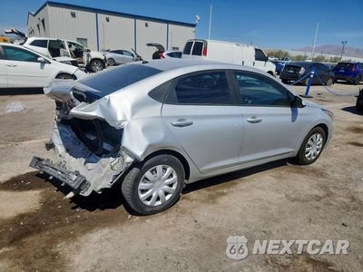 Trzecie zdjęcie samochodu z tyłu: 2019 HYUNDAI ACCENT SE VIN:3KPC24A33KE054720 - miniatura