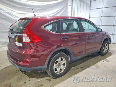 Trzecie zdjęcie samochodu z tyłu: 2015 HONDA CR-V LX VIN:2HKRM3H37FH516301 - miniatura