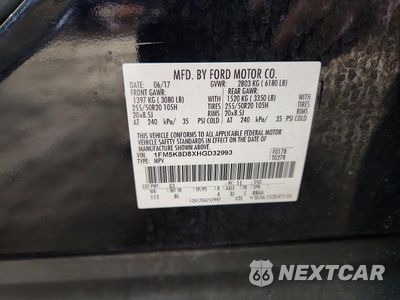 Zdjęcie 14 z 14 samochodu: 2017 FORD EXPLORER XLT VIN:1FM5K8D8XHGD32993 - miniatura