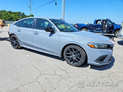 Czwarte zdjęcie samochodu z boku: 2024 HONDA CIVIC SPORT VIN:2HGFE2F54RH556834 - miniatura