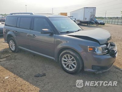 Czwarte zdjęcie samochodu z boku: 2019 FORD FLEX SE VIN:2FMGK5B89KBA31446 - miniatura