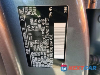 Zdjęcie 12 z 12 samochodu: 2019 VOLVO XC40 T5 MOMENTUM VIN:YV4162UK9K2117154 - miniatura