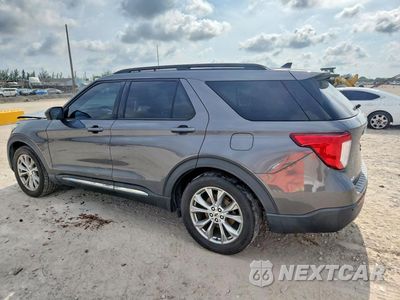 Drugie zdjęcie samochodu z przodu: 2021 FORD EXPLORER XLT VIN:1FMSK7DH4MGA22667 - miniatura