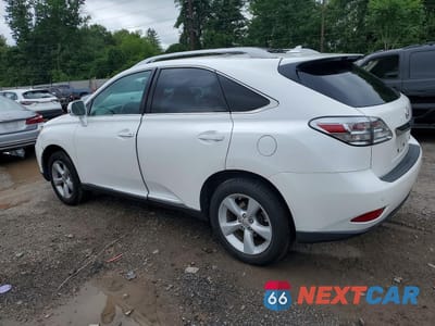 Drugie zdjęcie samochodu z przodu: 2012 LEXUS RX 350 VIN:2T2BK1BA6CC121457 - miniatura