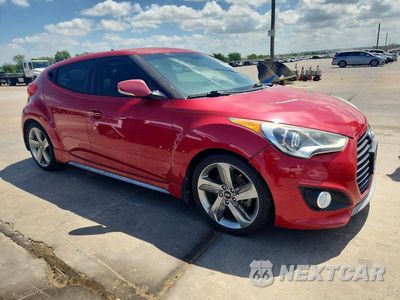 Czwarte zdjęcie samochodu z boku: 2013 HYUNDAI VELOSTER TURBO VIN:KMHTC6AE7DU172568 - miniatura
