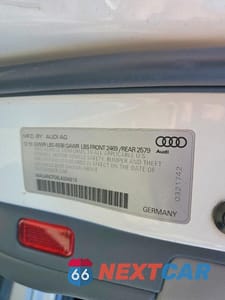 Zdjęcie 12 z 12 samochodu: 2018 AUDI A5 PREMIUM PLUS S-LINE VIN:WAUENCF59JA046110 - miniatura