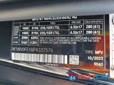 Zdjęcie 13 z 13 samochodu: 2023 MERCEDES-BENZ METRIS VIN:W1WV0FEY6P4337576 - miniatura