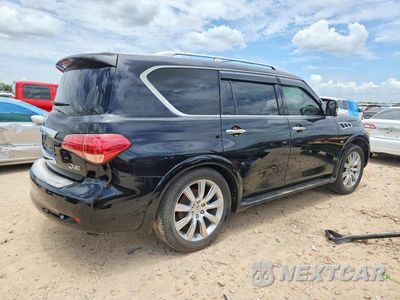 Trzecie zdjęcie samochodu z tyłu: 2014 INFINITI QX80 BASE VIN:JN8AZ2NE1E9063562 - miniatura