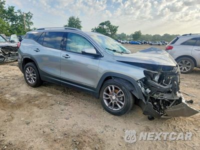 Czwarte zdjęcie samochodu z boku: 2023 GMC TERRAIN SLT VIN:3GKALPEG4PL184094 - miniatura