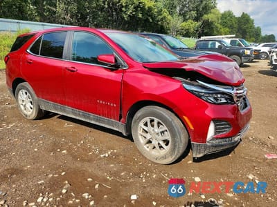 Czwarte zdjęcie samochodu z boku: 2022 CHEVROLET EQUINOX LT VIN:3GNAXKEV5NL178780 - miniatura