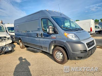 Czwarte zdjęcie samochodu z boku: 2021 RAM PROMASTER 3500 DELIVERY VAN VIN:3C6MRVJG2ME535626 - miniatura