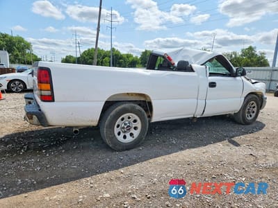 Trzecie zdjęcie samochodu z tyłu: 2007 GMC NEW SIERRA C1500 CLASSIC VIN:3GTEC14X47G167719 - miniatura