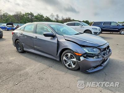 Czwarte zdjęcie samochodu z boku: 2019 HONDA CIVIC LX VIN:2HGFC2F67KH577195 - miniatura