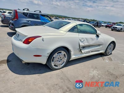Trzecie zdjęcie samochodu z tyłu: 2002 LEXUS SC 430 VIN:JTHFN48YX20002613 - miniatura