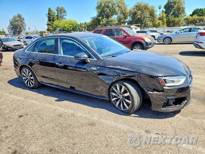 Czwarte zdjęcie samochodu z boku: 2021 AUDI A4 PREMIUM 40 VIN:WAUABAF44MA025401 - miniatura