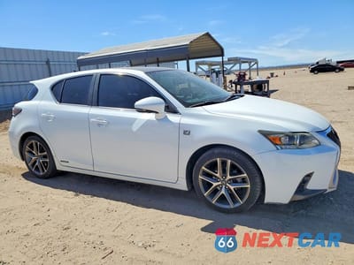 Czwarte zdjęcie samochodu z boku: 2014 LEXUS CT 200 VIN:JTHKD5BH5E2199540 - miniatura