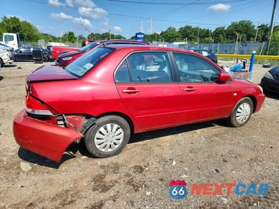 Trzecie zdjęcie samochodu z tyłu: 2005 MITSUBISHI LANCER ES VIN:JA3AJ26E95U004157 - miniatura