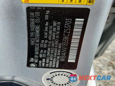 Zdjęcie 12 z 12 samochodu: 2008 BMW 528 XI VIN:WBANV13538CZ53703 - miniatura