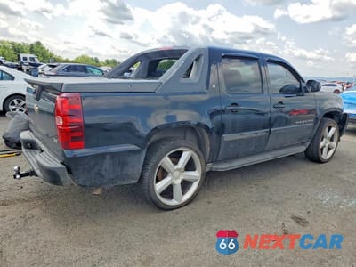 Trzecie zdjęcie samochodu z tyłu: 2008 CHEVROLET AVALANCHE K1500 VIN:3GNFK12358G236417 - miniatura