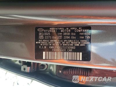 Zdjęcie 13 z 13 samochodu: 2026 HYUNDAI ELANTRA LIMITED VIN:KMHLP4DG2TU150983 - miniatura