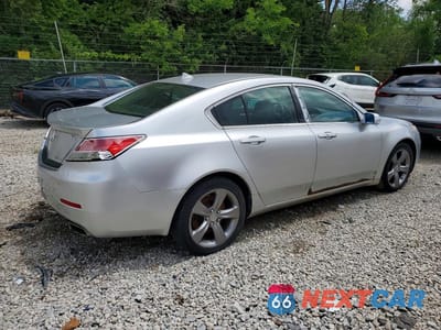 Trzecie zdjęcie samochodu z tyłu: 2013 ACURA TL TECH VIN:19UUA9F52DA001433 - miniatura