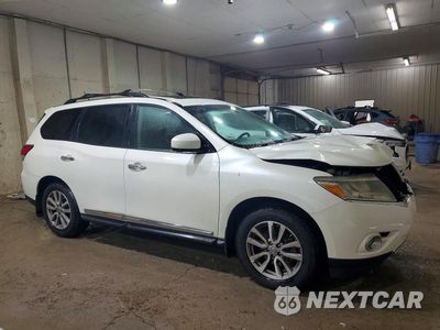Czwarte zdjęcie samochodu z boku: 2016 NISSAN PATHFINDER SL VIN:5N1AR2MN5GC607687 - miniatura