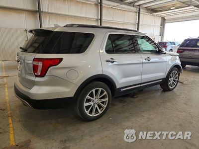 Trzecie zdjęcie samochodu z tyłu: 2017 FORD EXPLORER LIMITED VIN:1FM5K8F80HGC06879 - miniatura