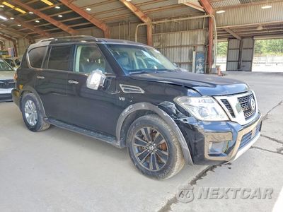 Czwarte zdjęcie samochodu z boku: 2017 NISSAN ARMADA PLATINUM VIN:JN8AY2NF9H9302470 - miniatura