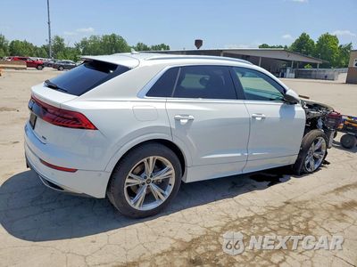 Trzecie zdjęcie samochodu z tyłu: 2021 AUDI Q8 PREMIUM PLUS VIN:WA1BVAF13MD007212 - miniatura