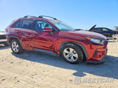 Czwarte zdjęcie samochodu z boku: 2021 TOYOTA RAV4 XLE VIN:2T3P1RFV5MW154482 - miniatura