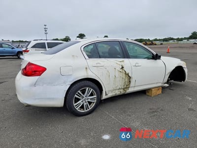 Trzecie zdjęcie samochodu z tyłu: 2011 INFINITI G25 SEDAN X VIN:JN1DV6AR1BM450628 - miniatura