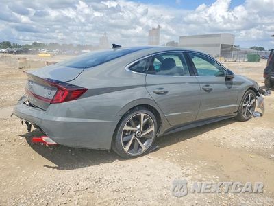 Trzecie zdjęcie samochodu z tyłu: 2022 HYUNDAI SONATA SEL PLUS VIN:5NPEJ4J26NH142146 - miniatura