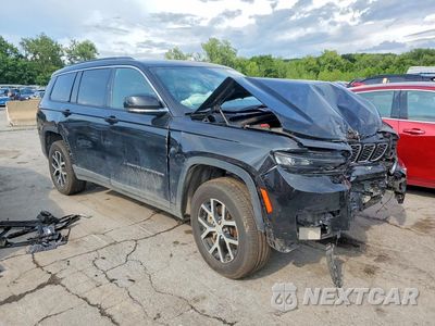 Czwarte zdjęcie samochodu z boku: 2025 JEEP GRAND CHEROKEE L LIMITED VIN:1C4RJKBG9S8675344 - miniatura
